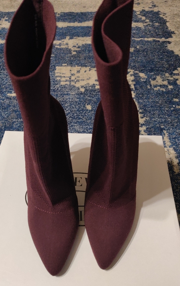 Burgundy Booties